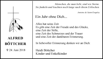 Traueranzeige von Alfred Böttcher von trauer.extra-tipp-moenchengladbach.de