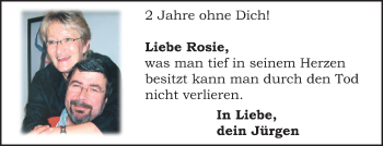 Traueranzeige von Rosie  von trauer.extra-tipp-moenchengladbach.de